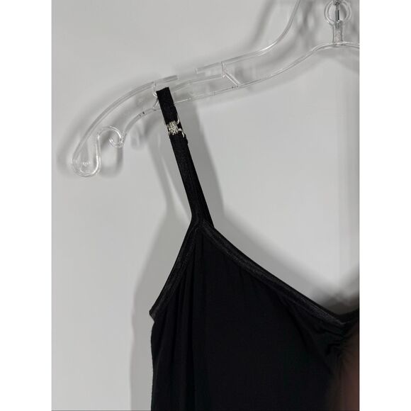 001 Cache black padded shelf bra tank top size medium - Picture 4 of 7